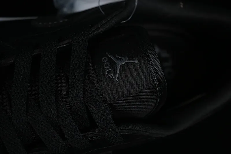 All categories Air Jordan Jordan series basketball shoes Air Jordan 1 Low Z version Air Jordan 1 Low Golf "Black Snake Pattern" AJ1 Joe 1 new golf version raw rubber black DD9315-005